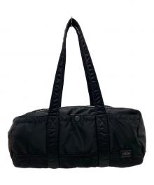PORTER（ポーター）の古着「PORTER　BOSTON BAG(L)　ミニボストンバッグ」｜ブラック