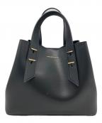 CHARLES & KEITHチャールズアンドキース）の古着「CHARLES & KEITH　シャナイアトートバッグ」｜ブラック