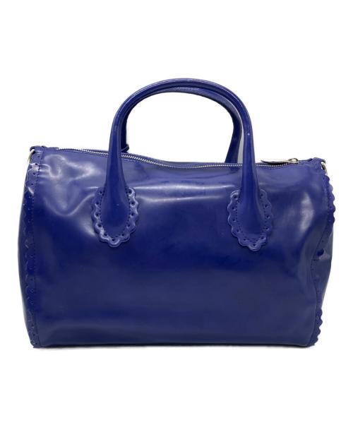 FURLA（フルラ）FURLA (フルラ) FURLA　ボストンバッグ ブルーの古着・服飾アイテム