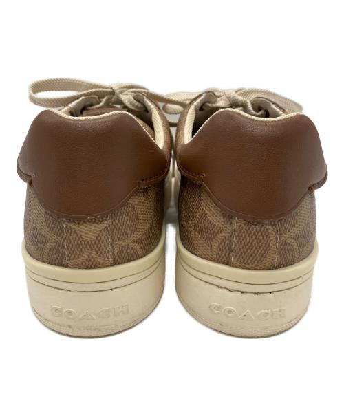 COACH（コーチ）COACH (コーチ) COACH ローカットスニーカー ベージュ サイズ:23ｃｍの古着・服飾アイテム