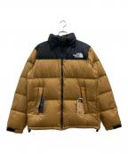 THE NORTH FACEザ ノース フェイス）の古着「NUPTSE JACKET」｜ブラウン×ブラック