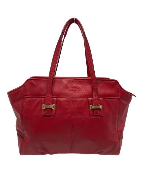 COACH（コーチ）COACH (コーチ) COACH　トートバッグ レッドの古着・服飾アイテム