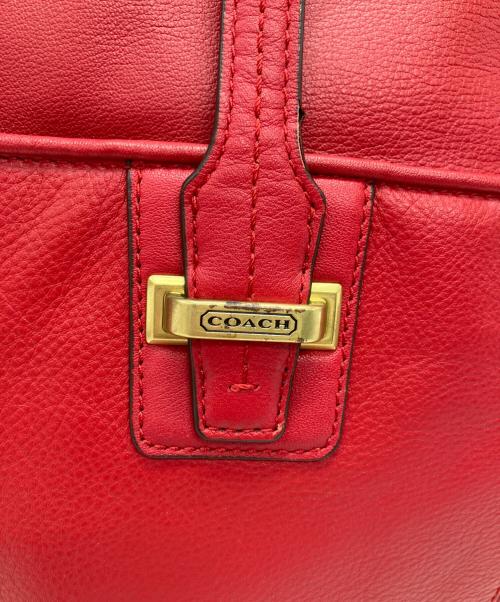 COACH（コーチ）COACH (コーチ) COACH　トートバッグ レッドの古着・服飾アイテム
