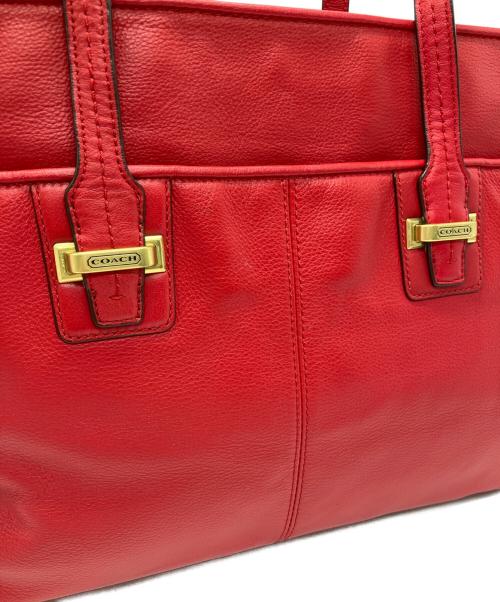 COACH（コーチ）COACH (コーチ) COACH　トートバッグ レッドの古着・服飾アイテム