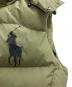 中古・古着 POLO RALPH LAUREN (ポロ・ラルフローレン) ダウンベスト カーキ サイズ:S：9000円