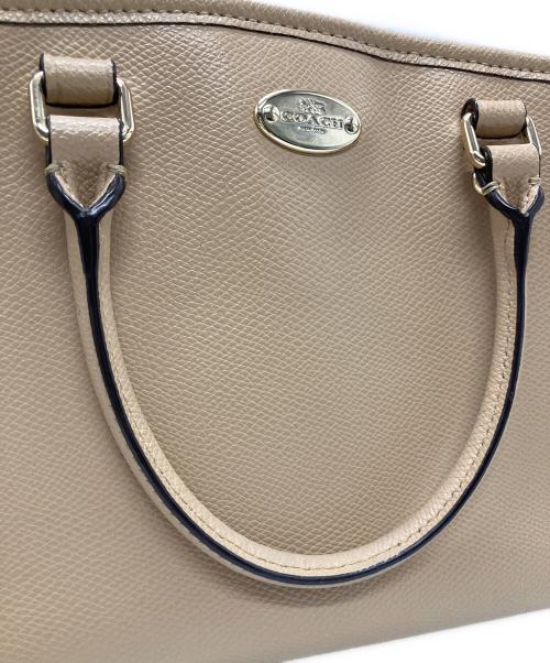 COACH（コーチ）COACH (コーチ) COACH　ハンドバッグ ベージュの古着・服飾アイテム