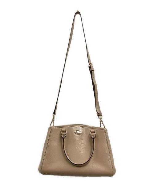 COACH（コーチ）COACH (コーチ) COACH　ハンドバッグ ベージュの古着・服飾アイテム