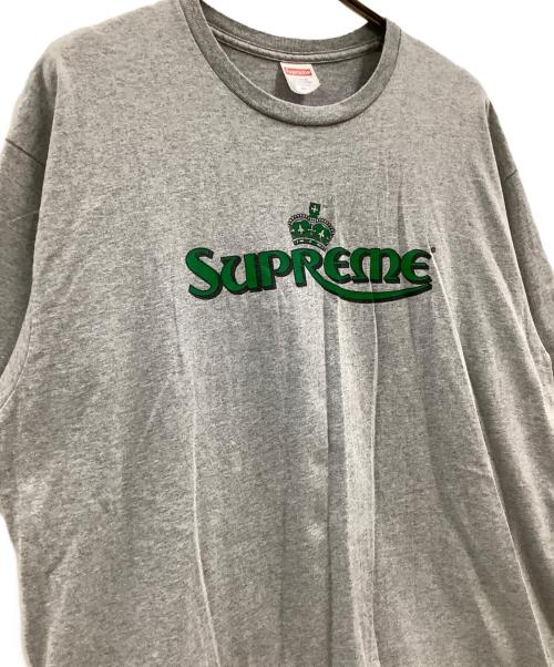 SUPREME（シュプリーム）Supreme (シュプリーム) Supreme　Crown Tee グレー サイズ:XLの古着・服飾アイテム