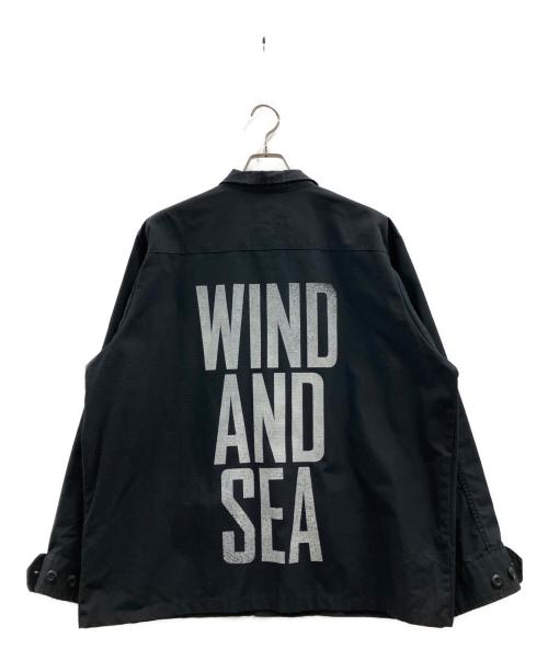WIND AND SEA（ウィンダンシー）WIND AND SEA (ウィンダンシー) ジャケット ブラック サイズ:XLの古着・服飾アイテム