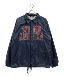 WIND AND SEA（ウィンダンシー）の古着「WIND AND SEA　ブルゾン」｜ネイビー