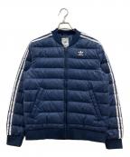 adidasアディダス）の古着「SST LIGHT DOWNJACKET」｜ネイビー