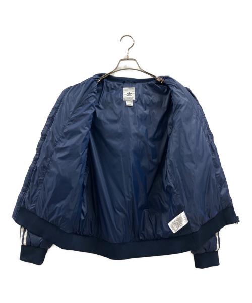 adidas（アディダス）adidas (アディダス) SST LIGHT DOWNJACKET ネイビー サイズ:Lの古着・服飾アイテム