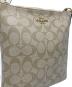 中古・古着 COACH (コーチ) COACH　ショルダーバッグ ホワイト×ベージュ：8000円