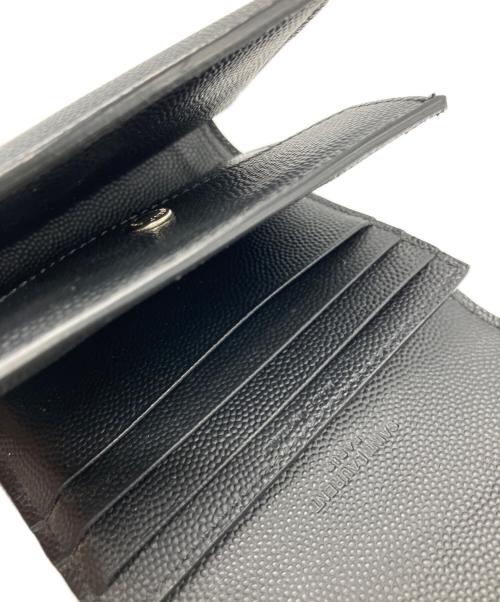 SAINT LAURENT（サンローラン）Saint Laurent (サンローラン) Saint Laurent　3つ折り財布 ブラックの古着・服飾アイテム