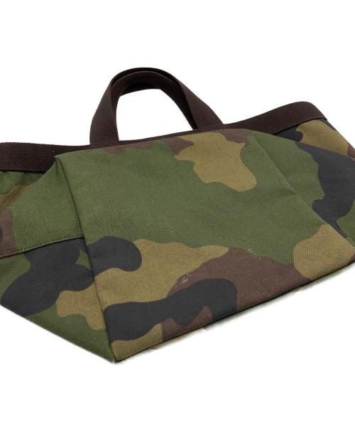 Herve Chapelier（エルベシャプリエ）Herve Chapelier (エルベシャプリエ) Herve Chapelier　舟型トートバッグ オリーブの古着・服飾アイテム
