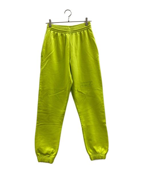 MARTINE ROSE（マーティン・ローズ）MARTINE ROSE (マーティン・ローズ) スウェットパンツ イエロー サイズ:XS 未使用品の古着・服飾アイテム