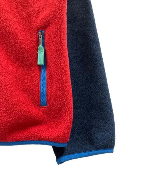 Patagonia（パタゴニア）Patagonia (パタゴニア) フリースジャケット ネイビー×レッド サイズ:Mの古着・服飾アイテム