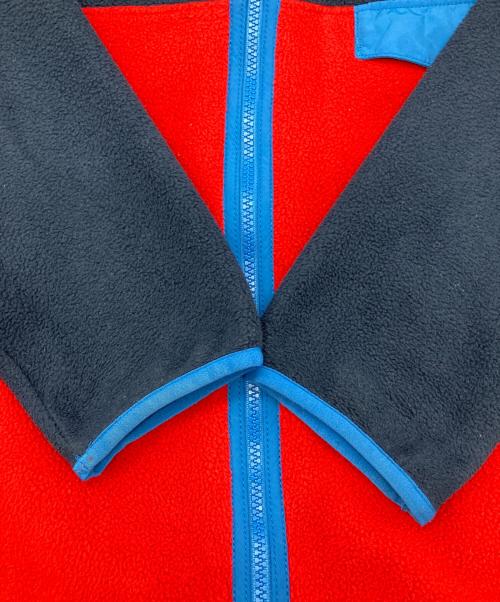 Patagonia（パタゴニア）Patagonia (パタゴニア) フリースジャケット ネイビー×レッド サイズ:Mの古着・服飾アイテム