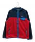 Patagonia（パタゴニア）の古着「フリースジャケット」｜ネイビー×レッド