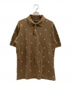 stussyステューシー）の古着「ポロシャツ」｜ブラウン