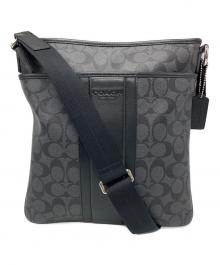COACH（コーチ）の古着「COACH　ショルダーバッグ」｜ブラック