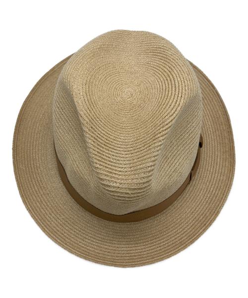 BROOKS BROTHERS（ブルックスブラザーズ）BROOKS BROTHERS (ブルックスブラザーズ) BILTMORE HATS (ビルトモアハット) BROOKS BROTHERS 	BILTMORE HATS 中折れストローハット ナチュラルの古着・服飾アイテム