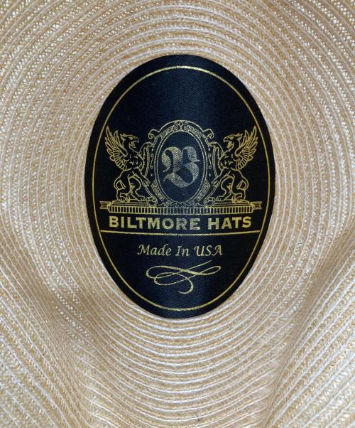 BROOKS BROTHERS（ブルックスブラザーズ）BROOKS BROTHERS (ブルックスブラザーズ) BILTMORE HATS (ビルトモアハット) BROOKS BROTHERS 	BILTMORE HATS 中折れストローハット ナチュラルの古着・服飾アイテム