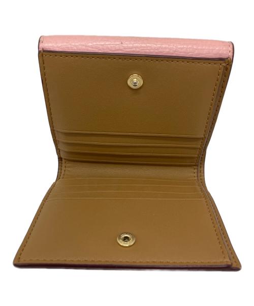 COACH（コーチ）COACH (コーチ) COACH　2つ折り財布 ピンクベージュの古着・服飾アイテム