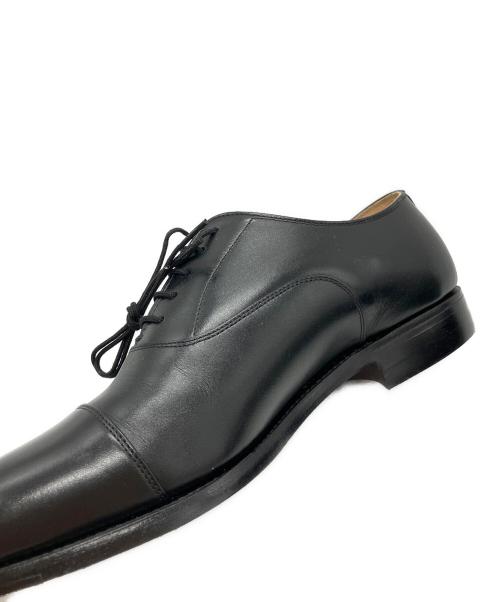 SCOTCH GRAIN（スコッチグレイン）SCOTCH GRAIN (スコッチグレイン) ストレートチップシューズ ブラック サイズ:24.5の古着・服飾アイテム
