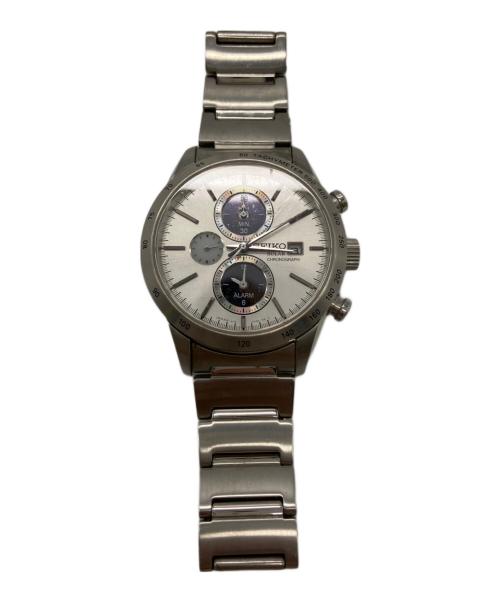 SEIKO（セイコー）SEIKO (セイコー) SEIKO　クロノグラフ ホワイトの古着・服飾アイテム