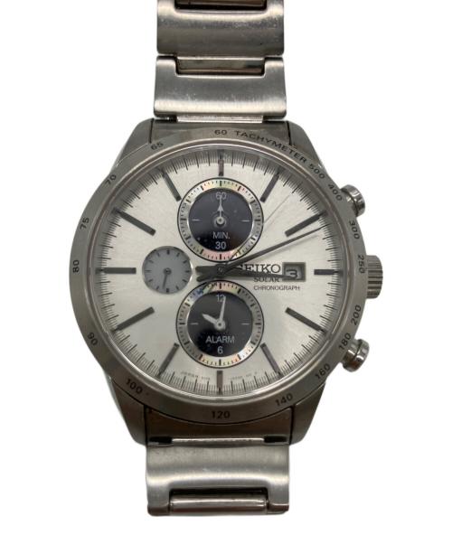 SEIKO（セイコー）SEIKO (セイコー) SEIKO　クロノグラフ ホワイトの古着・服飾アイテム