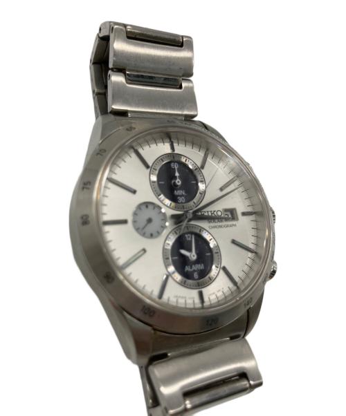 SEIKO（セイコー）SEIKO (セイコー) SEIKO　クロノグラフ ホワイトの古着・服飾アイテム