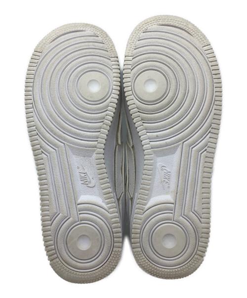 NIKE（ナイキ）NIKE (ナイキ) AIR FORCE 1/1 WHITE/WHITE-WHITE-WHITE ホワイト サイズ:27の古着・服飾アイテム