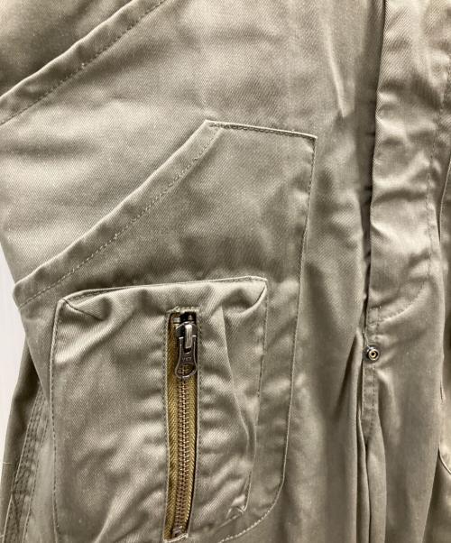 grn（ジーアールエヌ）grn (ジーアールエヌ) grn　オーバーオール グレー サイズ:Mの古着・服飾アイテム