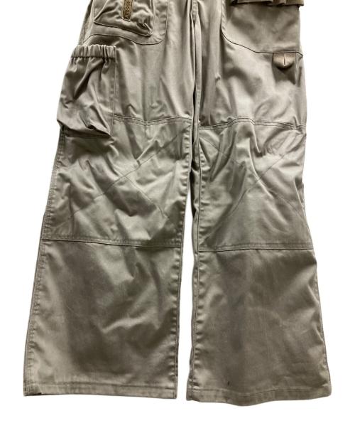 grn（ジーアールエヌ）grn (ジーアールエヌ) grn　オーバーオール グレー サイズ:Mの古着・服飾アイテム