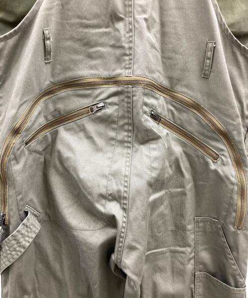 grn（ジーアールエヌ）grn (ジーアールエヌ) grn　オーバーオール グレー サイズ:Mの古着・服飾アイテム