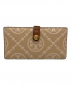 TORY BURCHトリーバーチ）の古着「TORY BURCH　長財布」｜ライトピンク