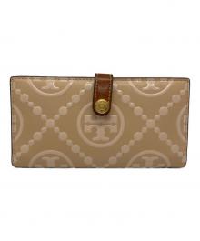 TORY BURCH（トリーバーチ）の古着「TORY BURCH　長財布」｜ライトピンク