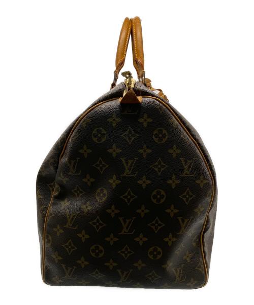 LOUIS VUITTON（ルイ ヴィトン）LOUIS VUITTON (ルイ ヴィトン) LOUIS VUITTON　キーポル55　トラベルバッグ ブラウンの古着・服飾アイテム