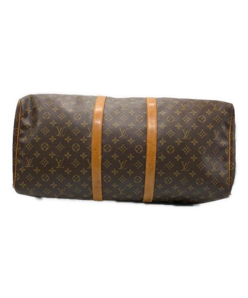 LOUIS VUITTON（ルイ ヴィトン）LOUIS VUITTON (ルイ ヴィトン) LOUIS VUITTON　キーポル55　トラベルバッグ ブラウンの古着・服飾アイテム