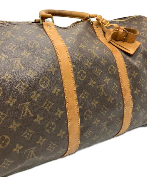 LOUIS VUITTON（ルイ ヴィトン）LOUIS VUITTON (ルイ ヴィトン) LOUIS VUITTON　キーポル55　トラベルバッグ ブラウンの古着・服飾アイテム