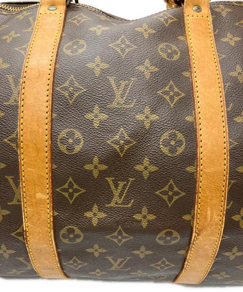 LOUIS VUITTON（ルイ ヴィトン）LOUIS VUITTON (ルイ ヴィトン) LOUIS VUITTON　キーポル55　トラベルバッグ ブラウンの古着・服飾アイテム
