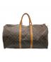 LOUIS VUITTON (ルイ ヴィトン) LOUIS VUITTON　キーポル55　トラベルバッグ ブラウン：40000円