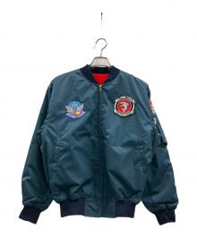 その他ブランド（ソノタブランド）の古着「MA-1ジャケット」｜ネイビー