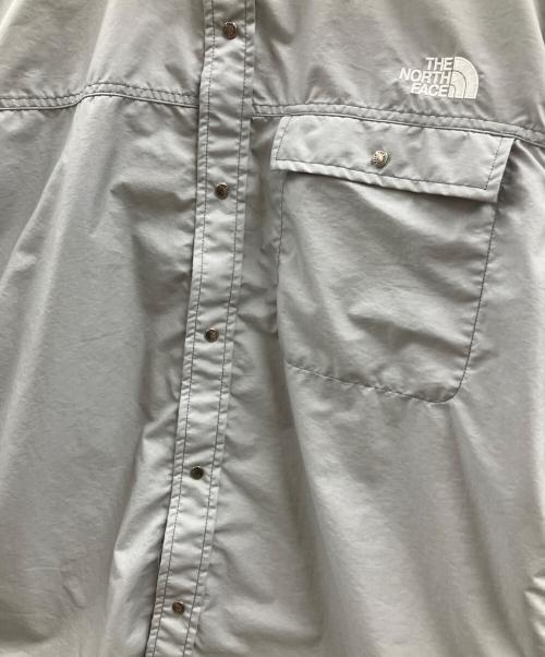 THE NORTH FACE（ザ ノース フェイス）THE NORTH FACE (ザ ノース フェイス) ロングスリーブヌプシシャツ グレー サイズ:Sの古着・服飾アイテム