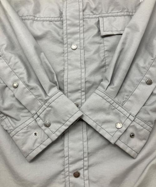 THE NORTH FACE（ザ ノース フェイス）THE NORTH FACE (ザ ノース フェイス) ロングスリーブヌプシシャツ グレー サイズ:Sの古着・服飾アイテム