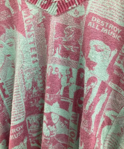 hysterics（ヒステリックス）hysterics (ヒステリックス) 薄手ニット ブルー サイズ:FREEの古着・服飾アイテム
