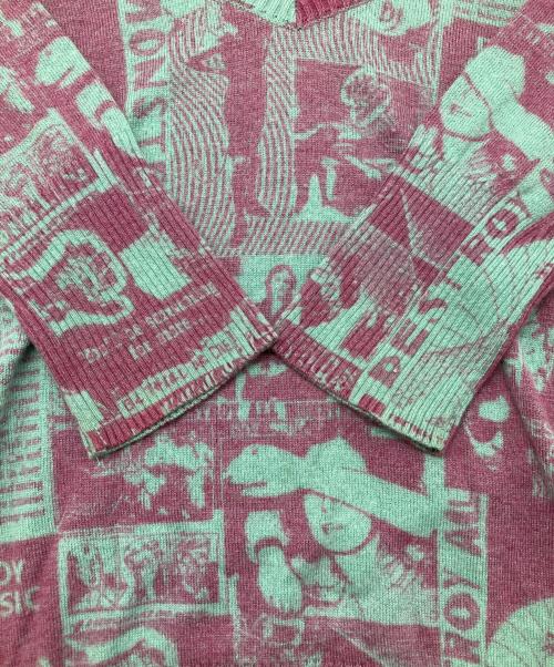 hysterics（ヒステリックス）hysterics (ヒステリックス) 薄手ニット ブルー サイズ:FREEの古着・服飾アイテム