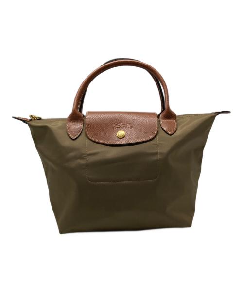 LONGCHAMP（ロンシャン）LONGCHAMP (ロンシャン) LONGCHAMP ハンドバッグ オリーブの古着・服飾アイテム