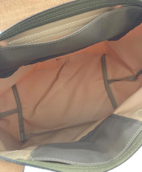 LONGCHAMP（ロンシャン）LONGCHAMP (ロンシャン) LONGCHAMP ハンドバッグ オリーブの古着・服飾アイテム